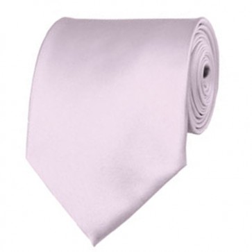 Light Pink Solid Color Ties Mens Neckties