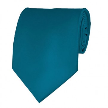 Oasis Blue Solid Color Ties Mens Neckties