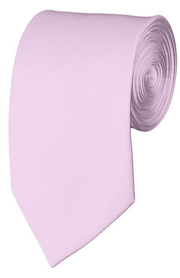 Slim Light Pink Necktie 2.75 Inch Ties Mens Solid Color Neckties