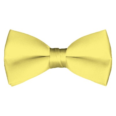Pastel Yellow Bow