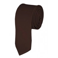 Brown Boys Tie 48 Inch Necktie Kids Neckties