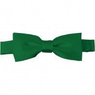 Kelly Green Bow Tie Pre-tied Satin Boys Ties
