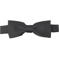 Charcoal Bow Tie Pre-tied Satin Boys Ties
