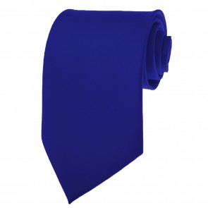 Solid Royal Blue Skinny Ties Solid Color 2 Inch Mens Neckties
