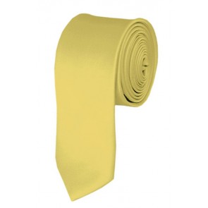 Light Yellow Boys Tie 48 Inch Necktie Kids Neckties