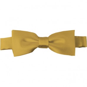 Honey Gold Bow Tie Pre-tied Satin Boys Ties