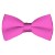 Solid Hot Pink Bow Tie Pre-tied Satin Mens Ties