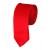 Skinny Red Ties Solid Color 2 Inch Tie Mens Neckties