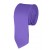 Skinny Purple Solid Color 2 Inch Ties Mens Neckties