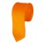 Skinny Orange Ties Solid Color 2 Inch Tie Mens Neckties
