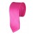 Skinny Hot Pink Ties Solid Color 2 Inch Tie Mens Neckties