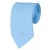 Slim Powder Blue Necktie 2.75 Inch Ties Mens Solid Color Neckties
