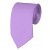 Slim Lavender Necktie 2.75 Inch Ties Mens Solid Color Neckties