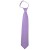 Solid Lavender Zipper Ties Mens Neckties