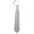Solid Platinum Boys Zipper Ties Kids Neckties