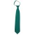 Solid Teal Green Zipper Ties Mens Neckties