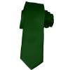 Solid Hunter Green Skinny Ties Solid Color 2 Inch Mens Neckties