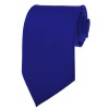 Royal Blue Ties Mens Solid Color Neckties
