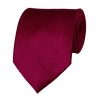 Raspberry Solid Color Ties Mens Neckties
