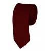 Skinny Maroon Solid Ties Color 2 Inch Tie Mens Neckties