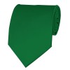 Kelly Green Solid Color Ties Mens Neckties