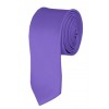 Skinny Purple Solid Color 2 Inch Ties Mens Neckties