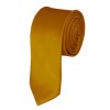Skinny Gold Bar Ties Solid Color 2 Inch Tie Mens Neckties