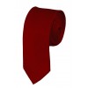 Skinny Burgundy Solid Ties Color 2 Inch Tie Mens Neckties