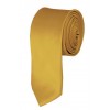 Skinny Honey Gold Ties Solid Color 2 Inch Tie Mens Neckties