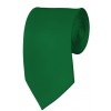 Slim Kelly Green Necktie 2.75 Inch Ties Mens Solid Color Neckties