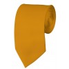Slim Gold Bar Necktie 2.75 Inch Ties Mens Solid Color Neckties