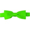 Lime Green Bow Tie Pre-tied Satin Boys Ties