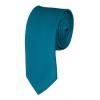 Skinny Oasis Blue Ties Solid Color 2 Inch Tie Mens Neckties
