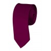 Skinny Raspberry Ties Solid Color 2 Inch Tie Mens Neckties