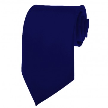 Solid Navy Skinny Ties Solid Color 2 Inch Mens Neckties