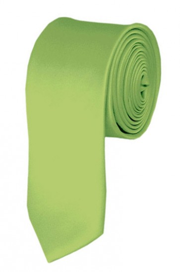 Pear Green Boys Tie 48 Inch Necktie Kids Neckties
