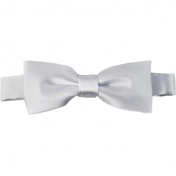 White Bow Tie Pre-tied Satin Boys Ties