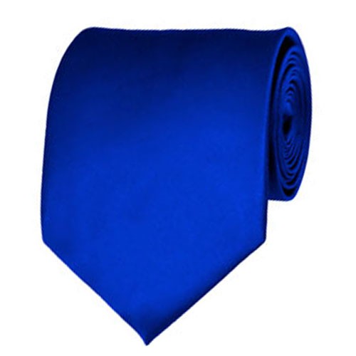 Royal Blue Neckties Solid Color Ties - Stanard Adult Size - Wholesale ...