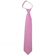 Solid Dusty Pink Zipper Ties Mens Neckties