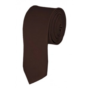 Brown Boys Tie 48 Inch Necktie Kids Neckties