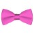 Solid Hot Pink Bow Tie Pre-tied Satin Mens Ties