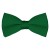 Solid Kelly Green Bow Tie Pre-tied Satin Mens Ties