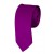 Skinny Violet Ties Solid Color 2 Inch Tie Mens Neckties