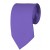 Slim Purple Necktie 2.75 Inch Ties Mens Solid Color Neckties