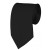 Slim Black Necktie 2.75 Inch Ties Mens Solid Color Neckties