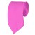 Slim Hot Pink Necktie 2.75 Inch Ties Mens Solid Color Neckties