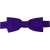 Dark Purple Bow Tie Pre-tied Satin Boys Ties