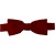 Burgundy Bow Tie Pre-tied Satin Boys Ties