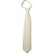 Solid Cream Boys Zipper Ties Kids Neckties