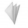 Solid White Hanky Mens Handkerchief Pocket Square